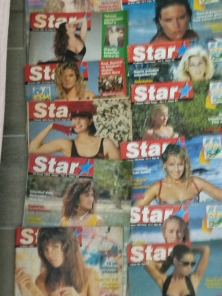 MAGAZİN DERGİLERİ LOTU, 48 adet, kondisyonları iyi - 4