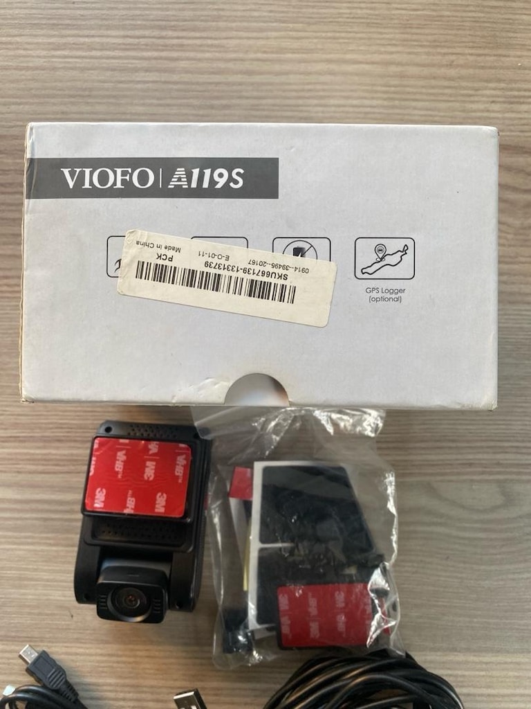 Viofo A119S V2 1080P GPS'li Akılı Araç Kamerası + 32 GB SD Kart - 5