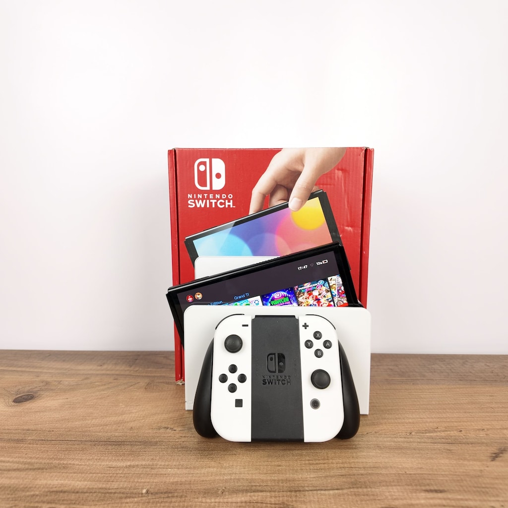 NINTENDO SWITCH OLED CFW 256 GB 40 OYUN YÜKLÜ İKİNCİ EL TEMİZ - 2