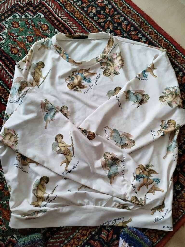 bebek figürlü kazak
