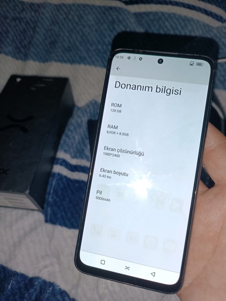 omix x700 128gb hafıza 16gb ram yurtiçi cihazı ciftsimli - 11