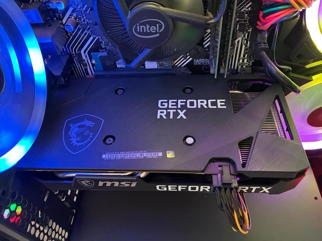 Temiz MSI GEFORCE RTX 3060 12 GB