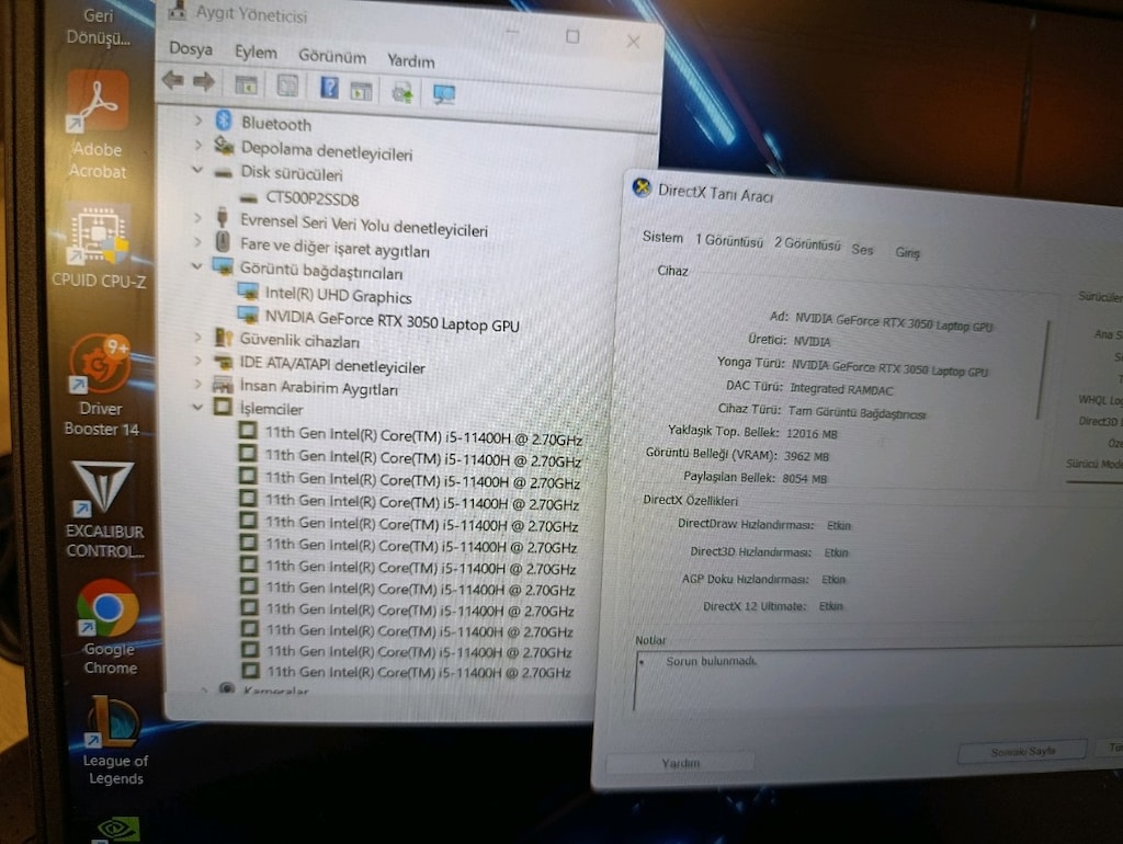 Temiz ve sorunsuz Casper Excalibur G770 oyuncu bilgisayarı satışta! - 6