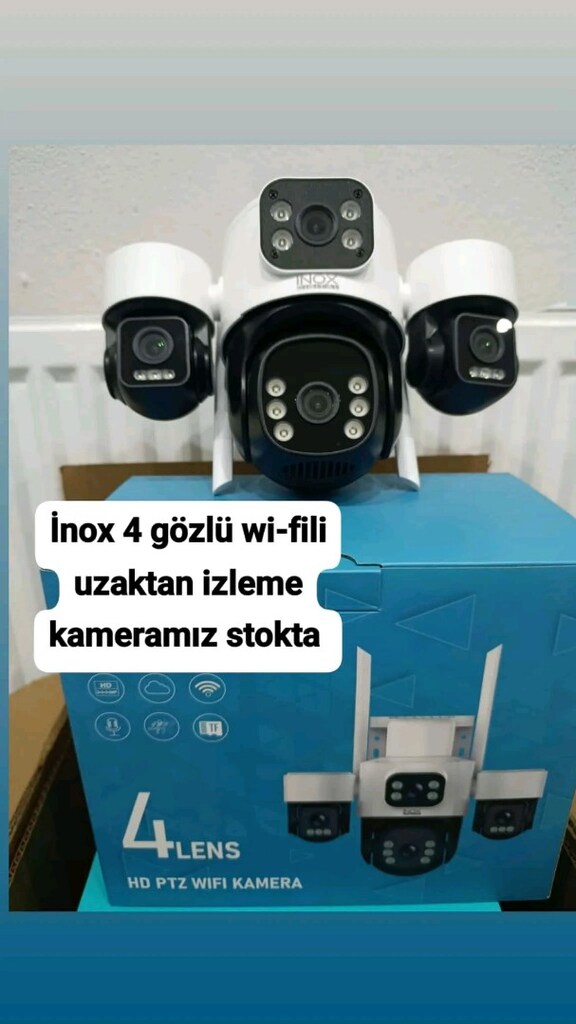 4 gözlü wi-fili özellikli mükemmel bir kamera