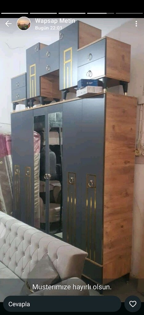 imalattan sıfır Yatak odası takımı - 9
