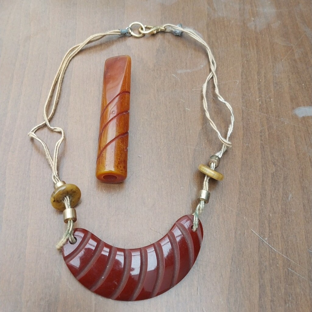 kolye, agızlık antika - 3