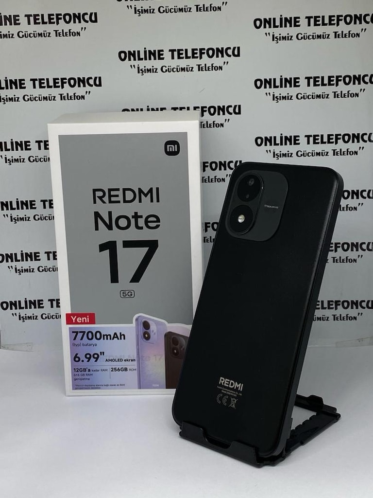 5 GÜNLÜK Redmi Note 17 5G 6/256 GB 24 Ay Garanti SIFIR GİBİ - 2