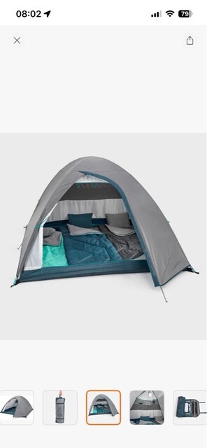 Decathlon Quechua Fresh&Black 3 Kişilik Çadır