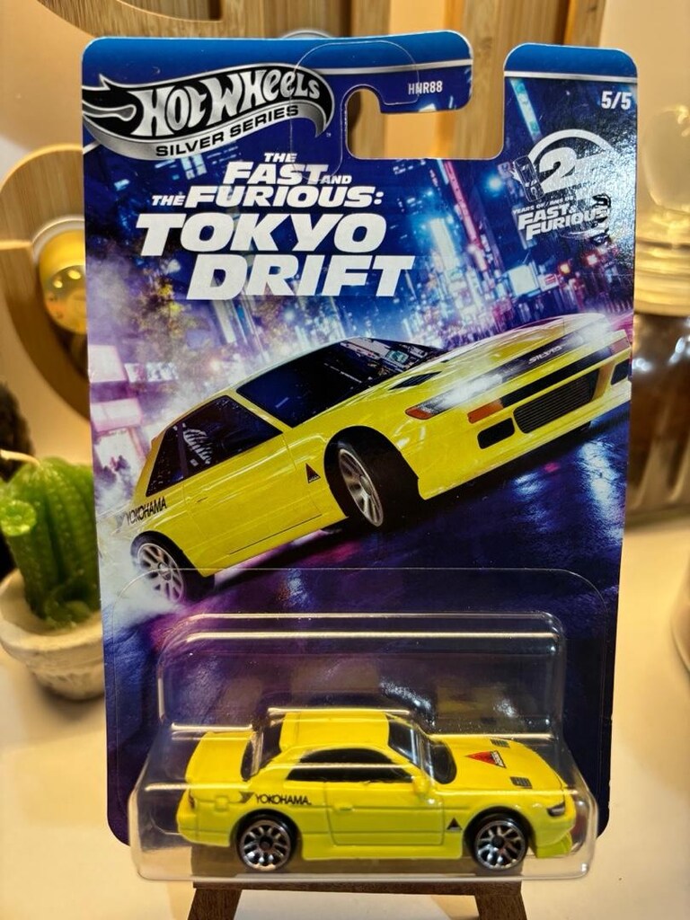 Hot Wheels Silver Fast Furious Tokyo Drift Nissan Silvia S13 - 5
