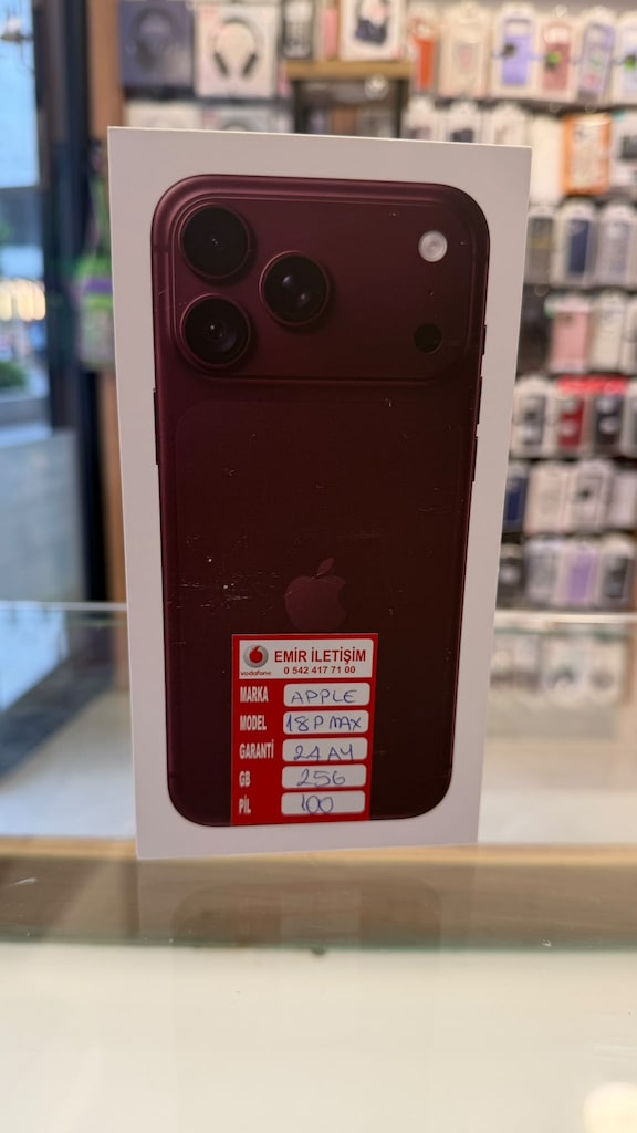 18 PRO MAX 256 GB KAPALI KUTU 24 AY GARANTİLİ - 9