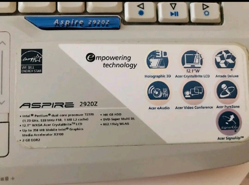 Acer laptop - 5