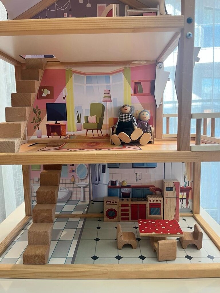 Doğal ahşap oyun evi - 4