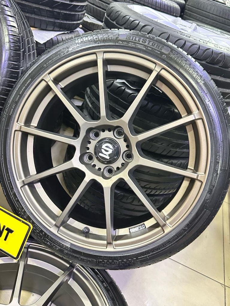 1AYLIK 5x112 SIFIR ! SPARCO BRONZ JANT LASTİK 215/40/18 225/40/18 2025 - 11