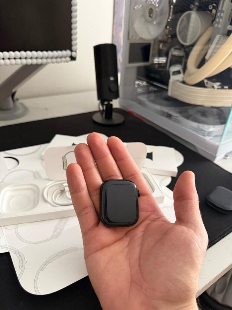 Apple Watch Series 10 46mm ÇELİK KASA Jet Black GPS - 4