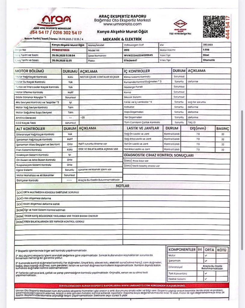 Golf 1.6tdi otomatik - 13
