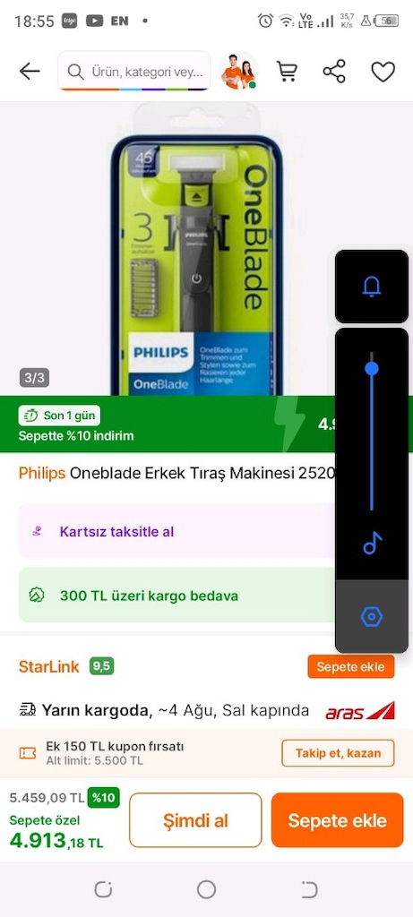 Philips sakal tıraş makinesi - 3