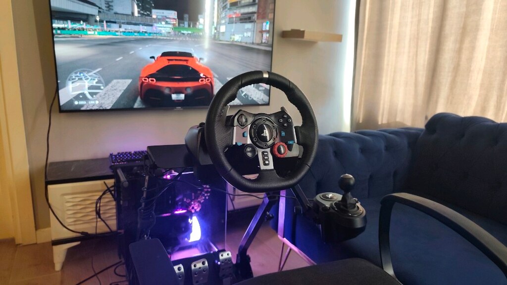 Logitech g29 direksiyon seti full set stand+shifter - 8