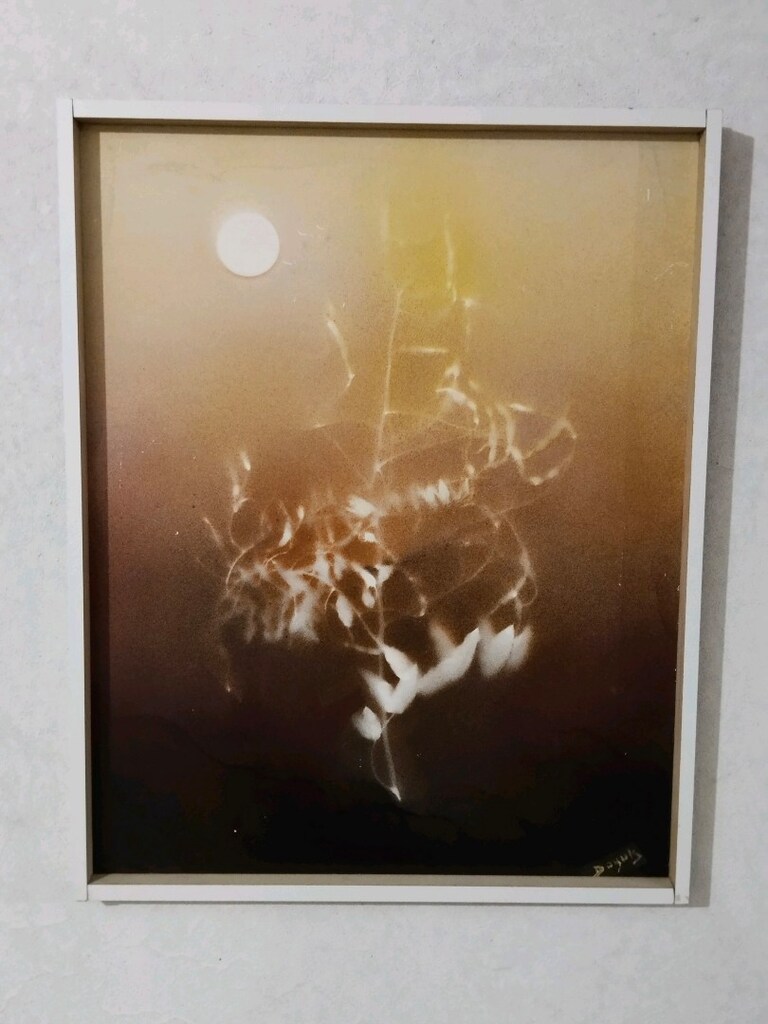 Uçan hayaller" yağlı boya soyut TABLO. - 3