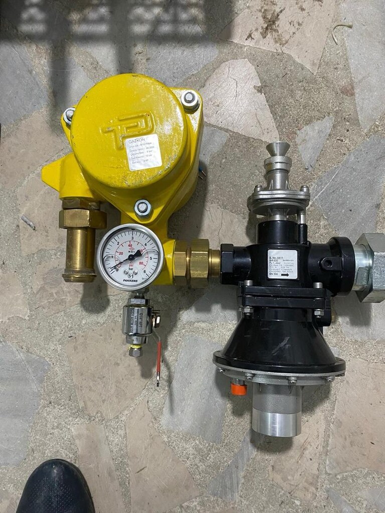 Gazkon GHR-BD 300 model DN32/40 bağlantı çapına sahip regülatörü - 3