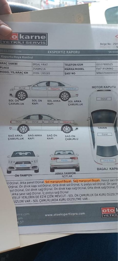Satılık FİAT FİORİNO - 8