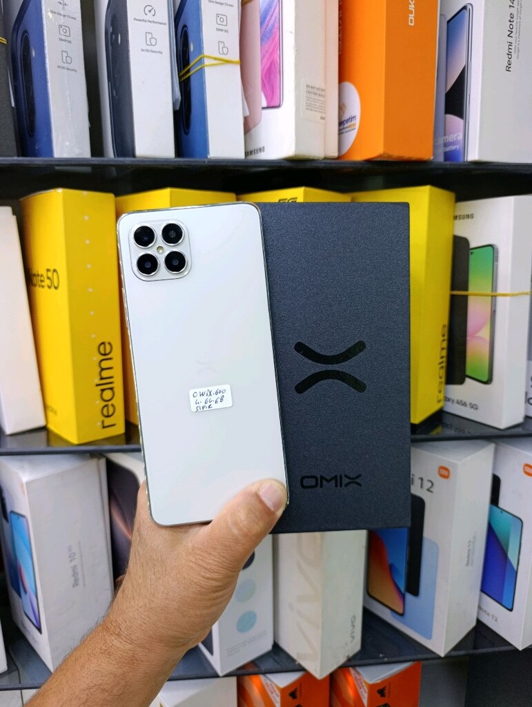 SIFIR KAPALI KUTU OMİX X 600 4 RAM 64 GB HAFIZA 5000 MAH BATARTA - 3