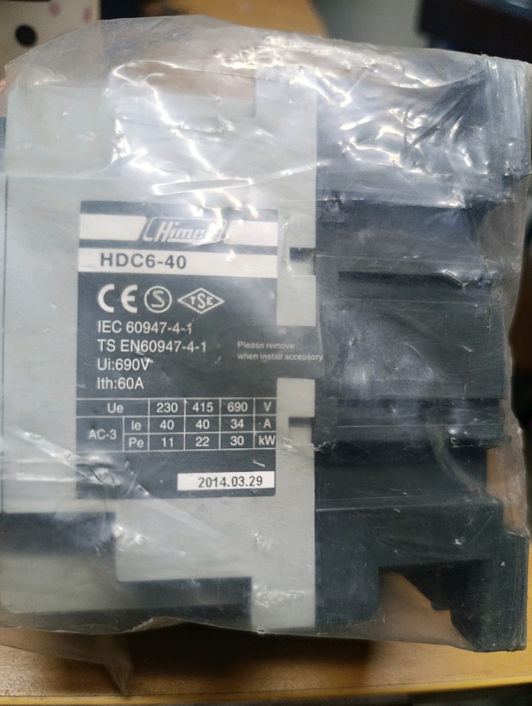 HİMEL HDC6-40 KONTAKTOR SİFİR - 2