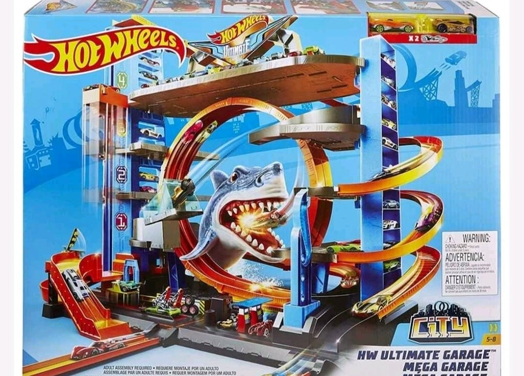Hot Wheels Köpek Balıklı Ultimate (Mega) Garaj, 90 Araç Kapasiteli - 2