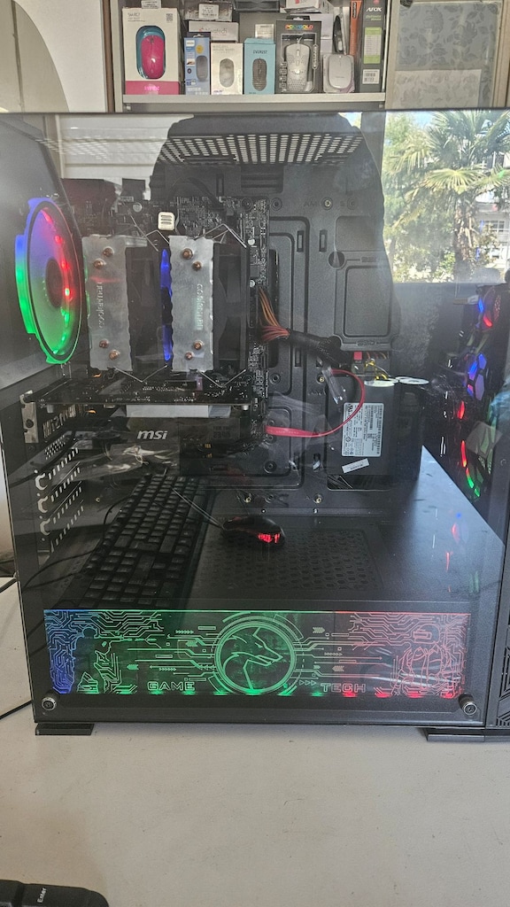 İ7 7.Nesil 16 GB DDR4 Ram 512GB SSD 4 GB 1050Tİ 4 Fanlı RGB KASA - 5