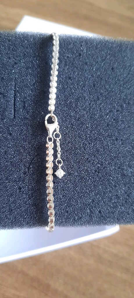 ORJİNAL PANDORA KIRMIZI TAŞLI KALP TENİS BİLEKLİK - 6