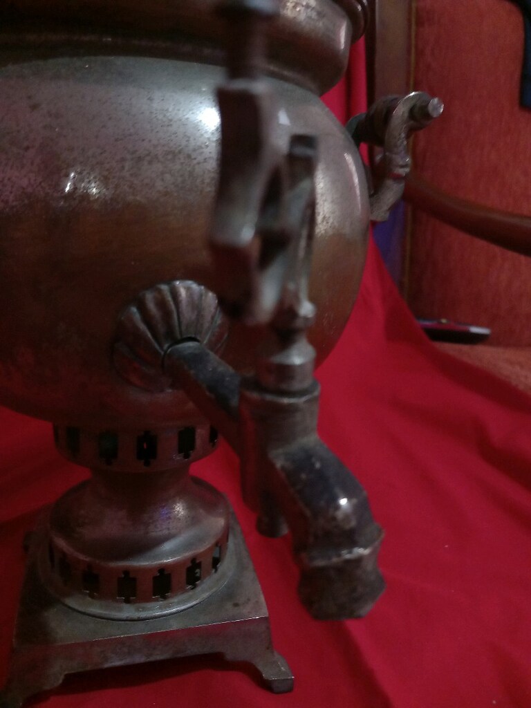 pirinç damgalı semaver - 3