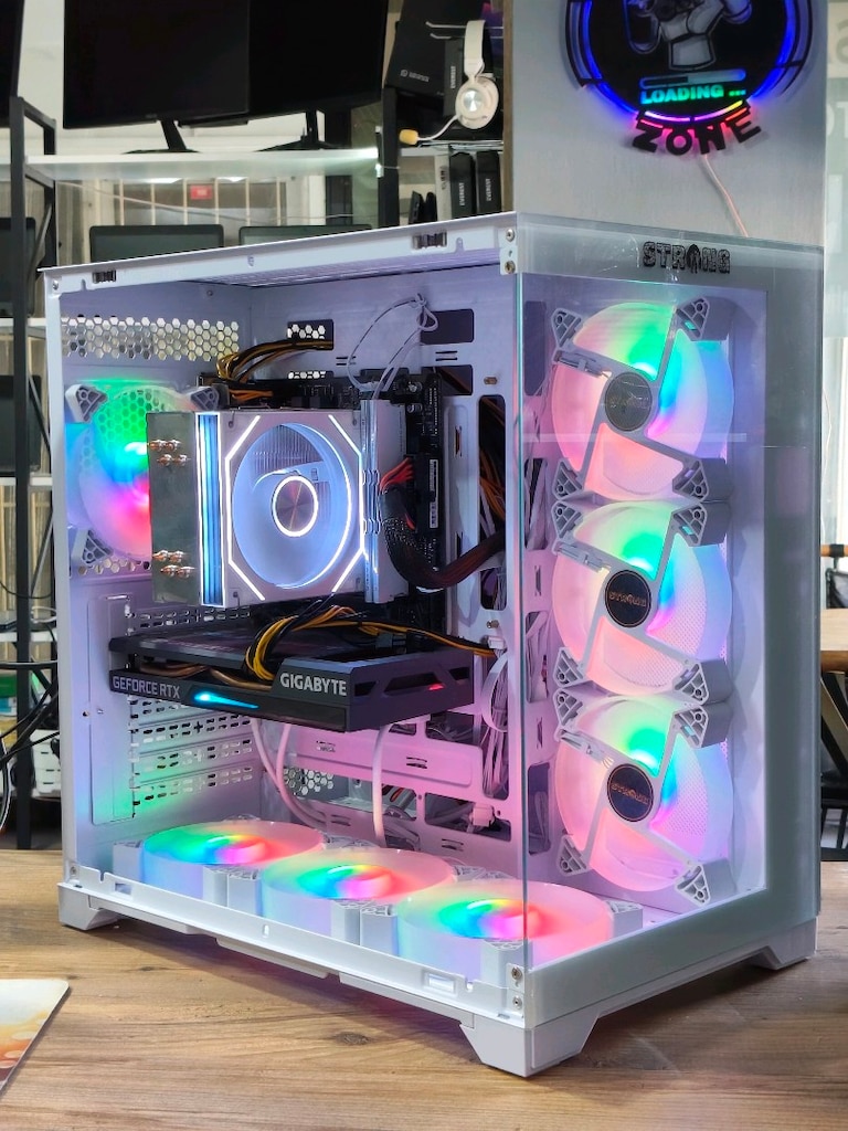 RTX 3060TI RYZEN 5 5600 16GB RAM 512GB M2SSD 650W AKVARYUM KASA - 4