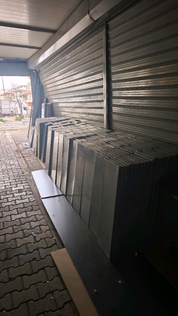 çelik raf depo rafı oto yedek parça rafı ikinci el raf çıkma raf 93x31 - 14