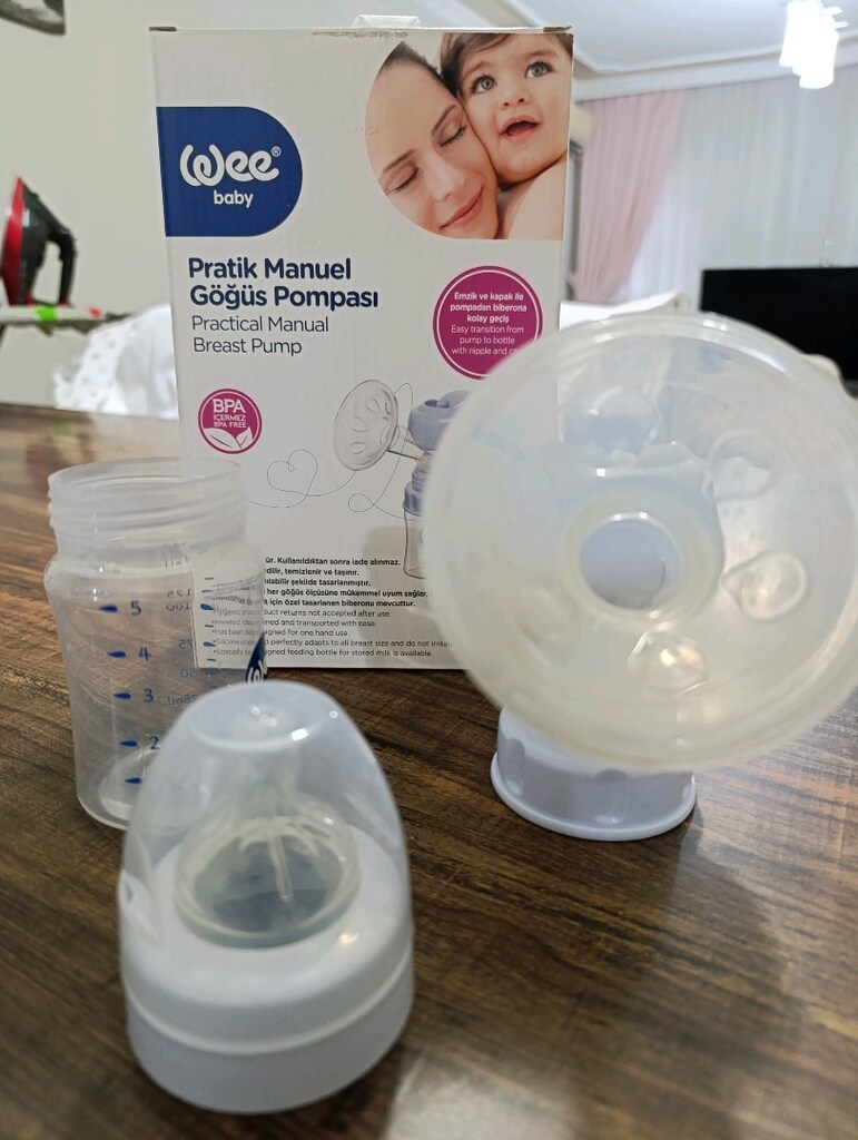 Wee Baby Pratik Manuel Göğüs Pompası (Kutulu / Eksiksiz) - 3