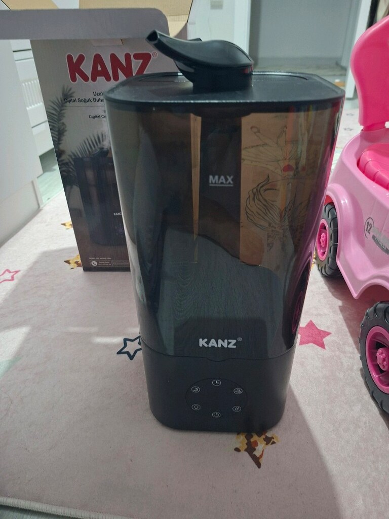 Kanz Uzaktan Kumandalı Dijital Soğuk Buhar Makinesi- Hava Nemlendirici - 7