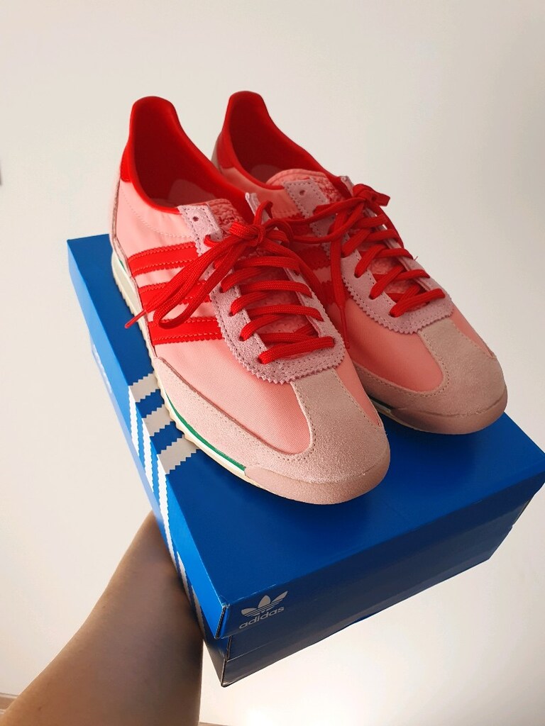 Adidas Spor ayakkabı kutulu Kırmızı Pembe Pudra SIFIR Orjinal 38 - 2