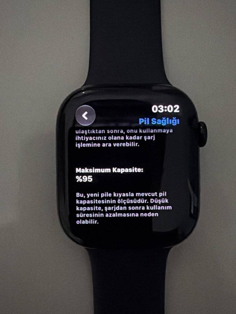 APPLE WATCH SERİ 10 46 MM SİMSİYAH - 3