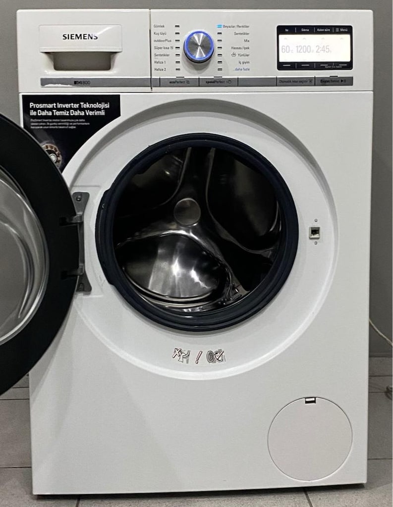 SİEMENS 8 KG A+++ İNVERTER 1200 DEVİR ÇAMAŞIR MAKİNESİ - 2