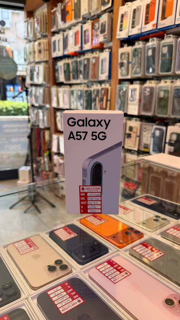 samsung A57 5G 256 Gb kapalı kutu 24 ay garantili takasa açık - 5