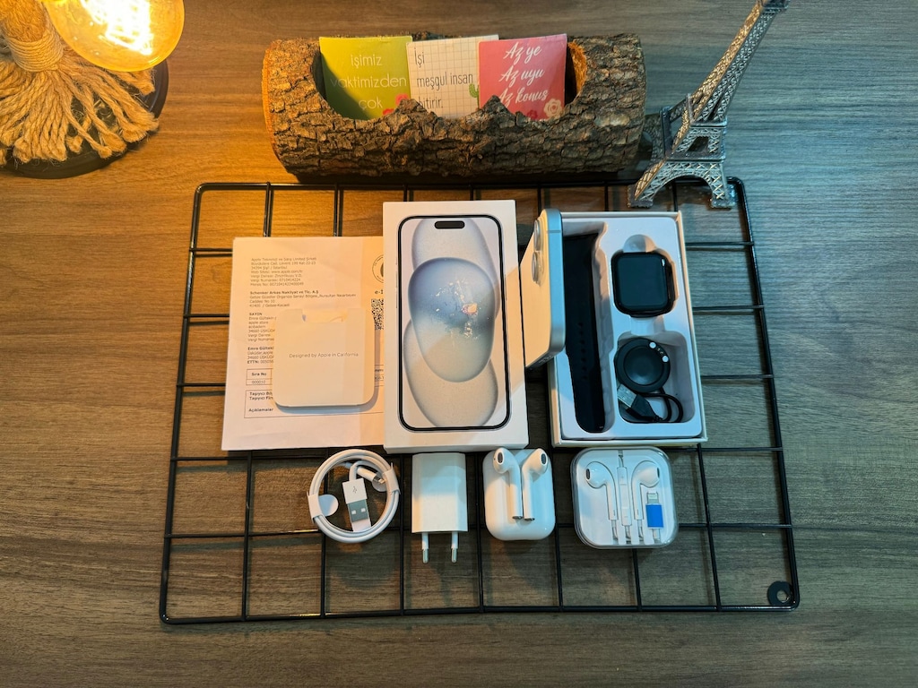 21 AY GARANTİLİ İPHONE 15 BLUE - 5