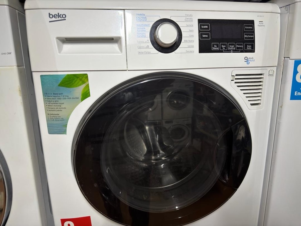 Beko 9 kg yıka 6 kg kurutmalı çamaşır makinası - 3