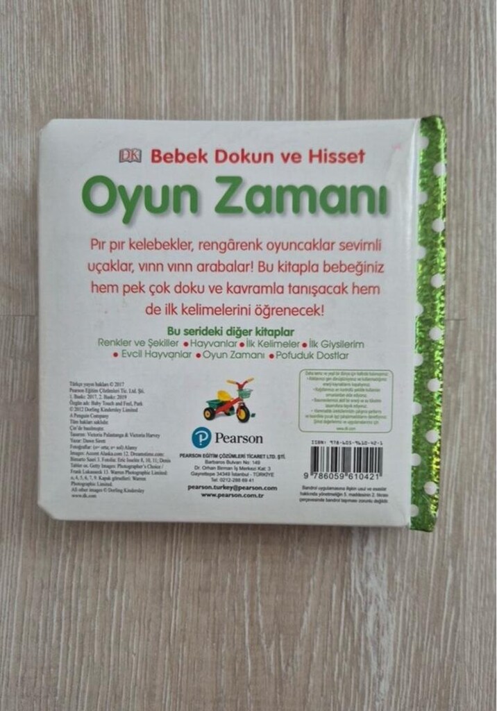 Person Oyun Zamanı Bebek Dokun ve Hisset Kitabı - 2