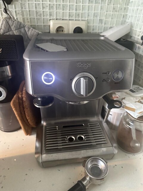 Sage Duo Temp Pro temiz espresso kahve makinesi