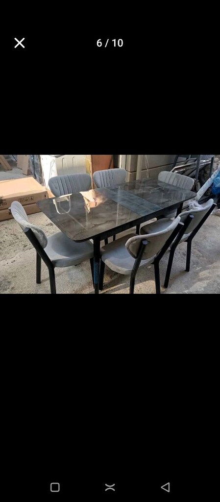 KÜTÜK MDF MASA YEMEK TAKIMI - 3