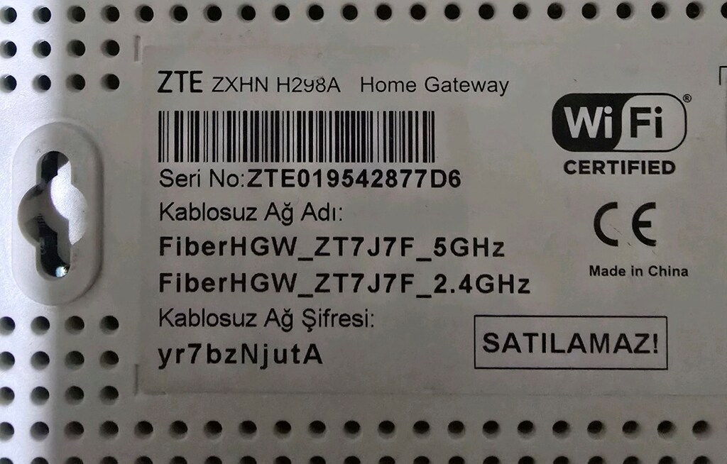 ZYXEL FİBER MODEM - 4