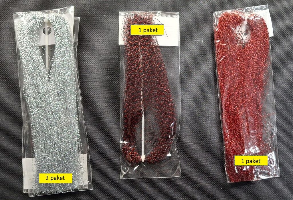 Holografik Kristal Damla Çapari Simi 100 Paket. OLTA1 - 8