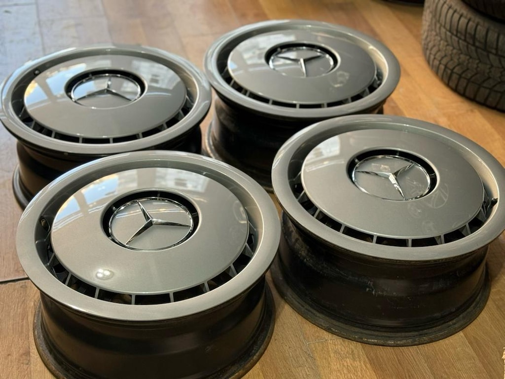 Orjinal 16 inç Mercedes Jant Kapağı W124-W201-R129-W202 Hepsine Direkt - 7
