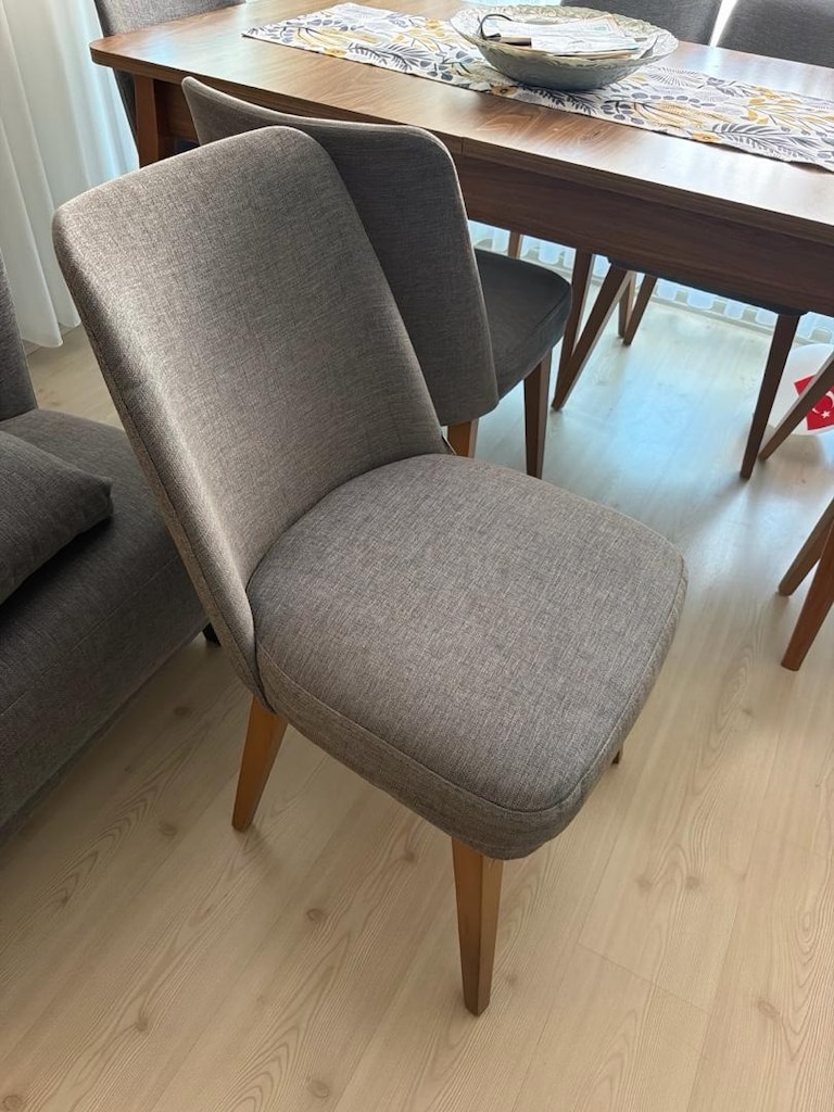 Açilabilir Yemek Masası+8 adet Sandaliye - 2