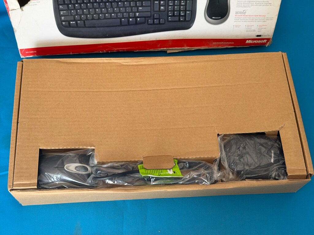 Microsoft Wireless Optical Desktop 1000 (Sıfır Kullanılmamış) - 6