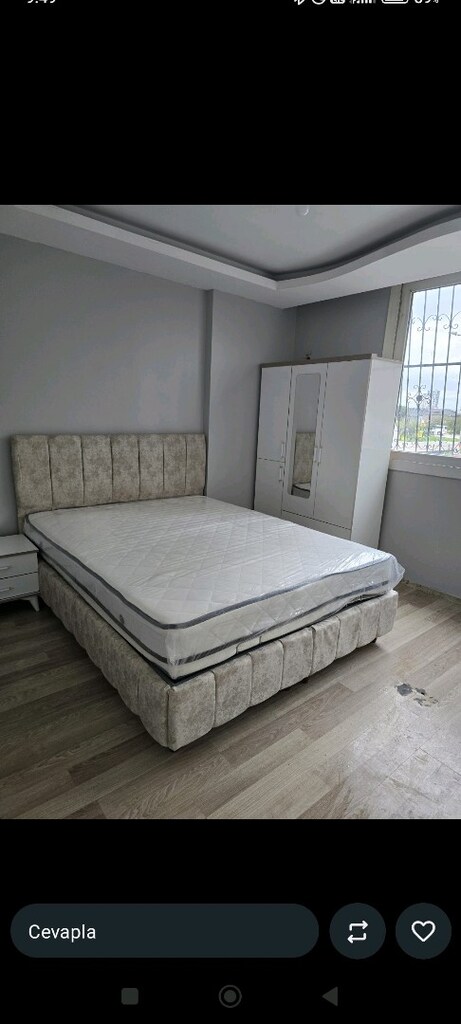160/200 cm'lik baza Başlık yatak takım sandıklı baza - 5