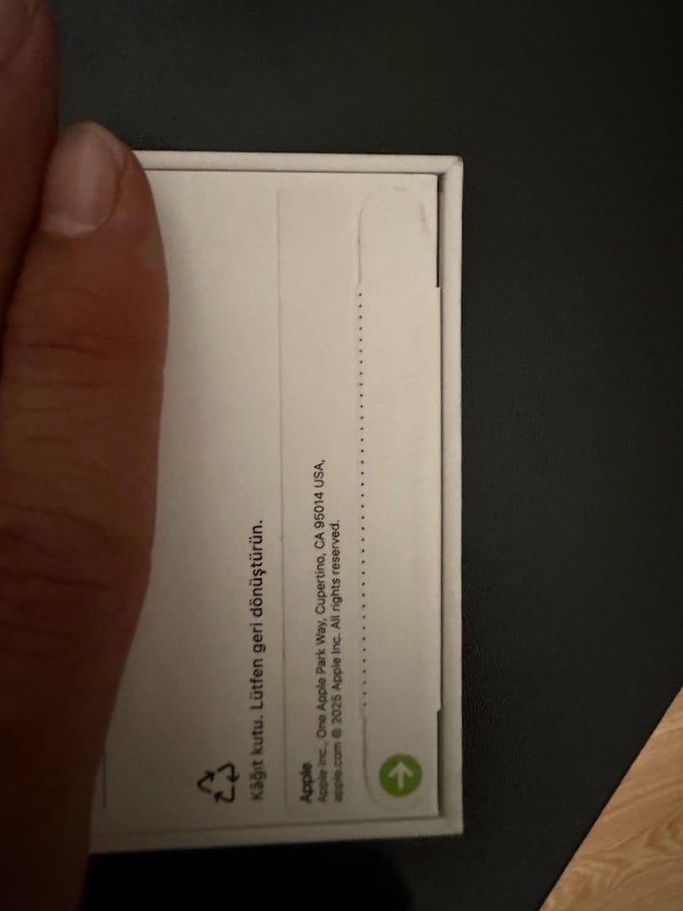 yurtiçi sıfır 17 256 gb siyah faturalı - 2